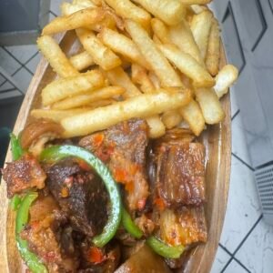 Asun (Spicy Goat Tray)